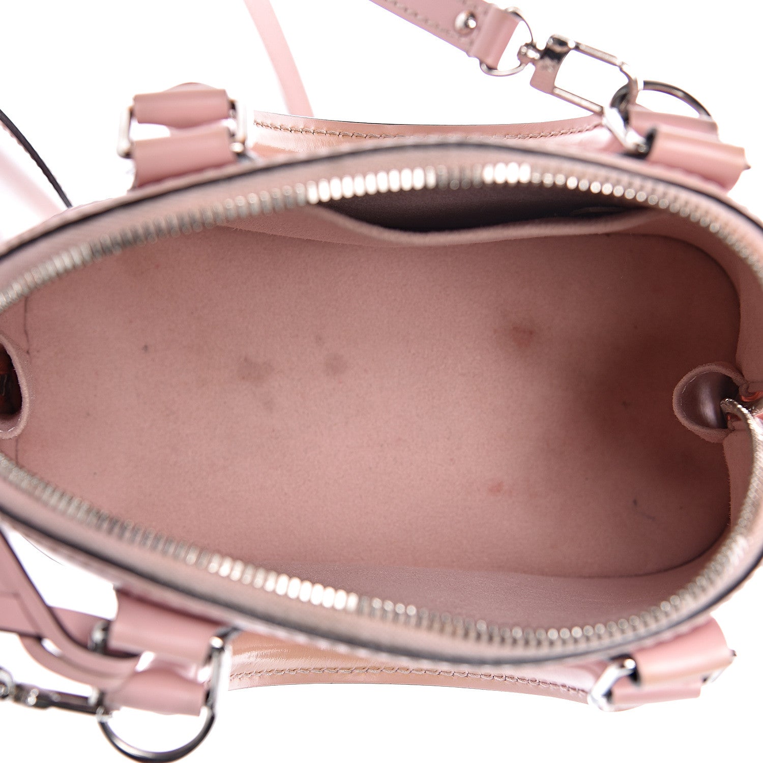 Louis Vuitton Epi Alma BB Rose Ballerine 4 of 12
