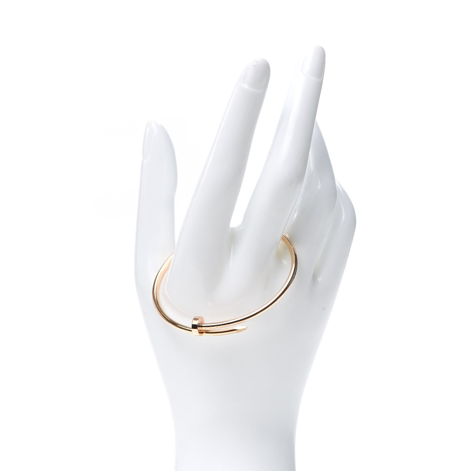 Cartier 18K Pink Gold Small Juste Un Clou Bracelet 16 2 of 6