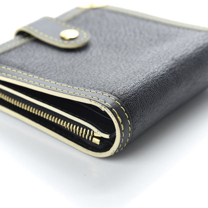 Louis Vuitton Suhali Compact Zipped Wallet Black 9 of 10