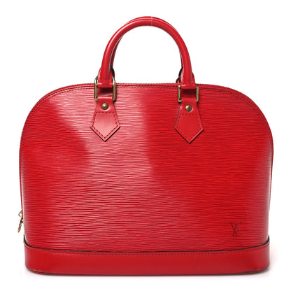Louis Vuitton Epi Alma PM Castillan Red 1 of 10