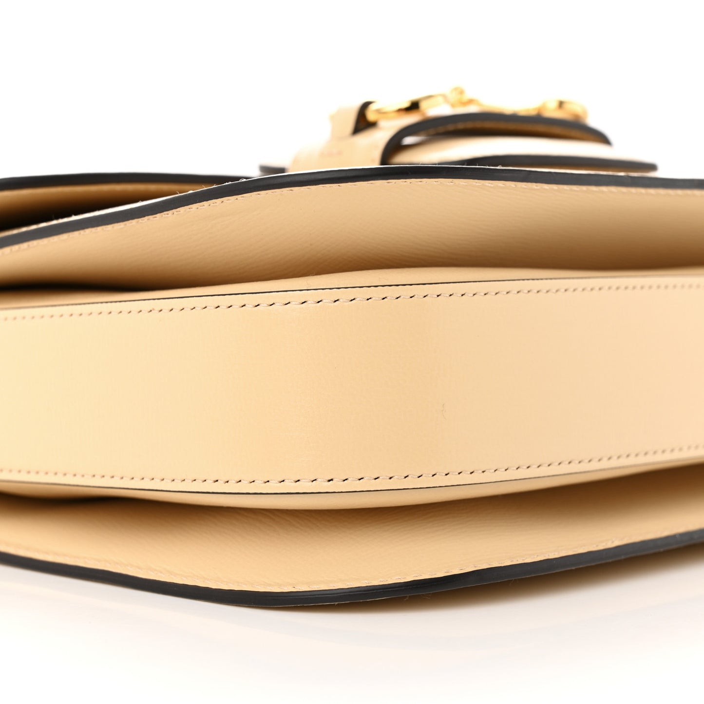 Azalea Calfskin Horsebit 1955 Shoulder Bag Bubble Tea