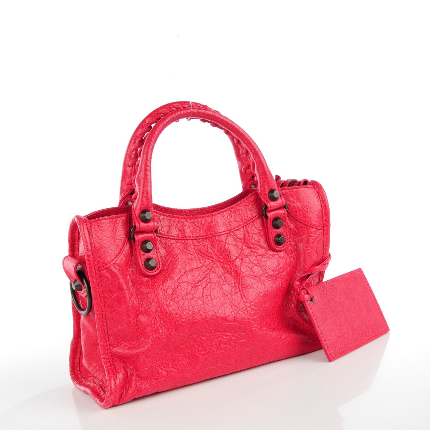 Balenciaga Agneau Classic Hardware Mini City Rose Thulian 3 of 8