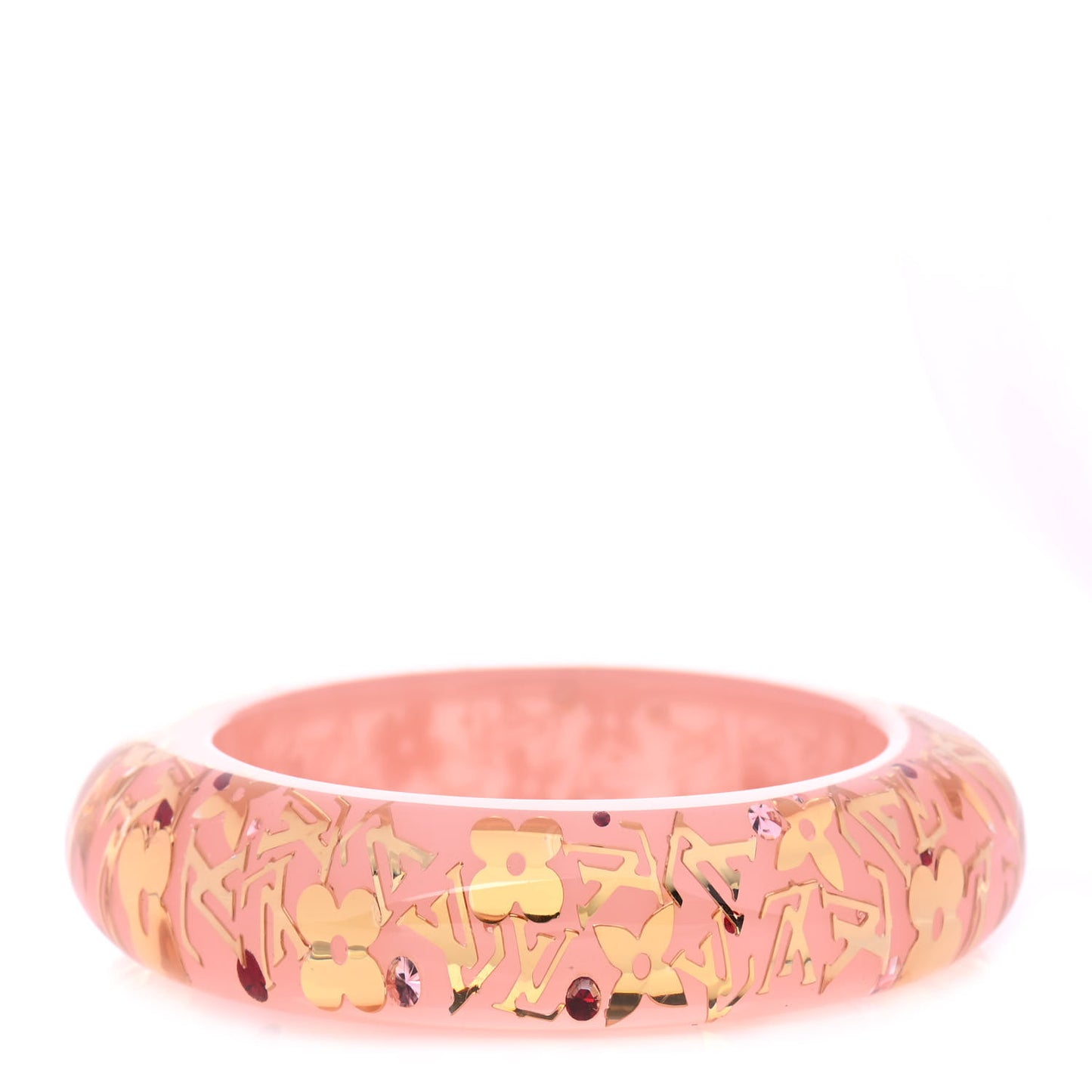 Resin Swarovski Medium Inclusion Bracelet GM Rose
