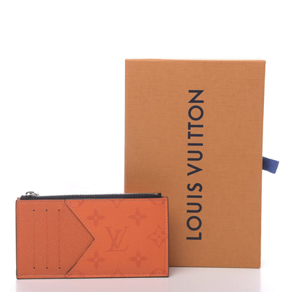 Louis Vuitton Taigarama Coin Card Holder Orange 7 of 7