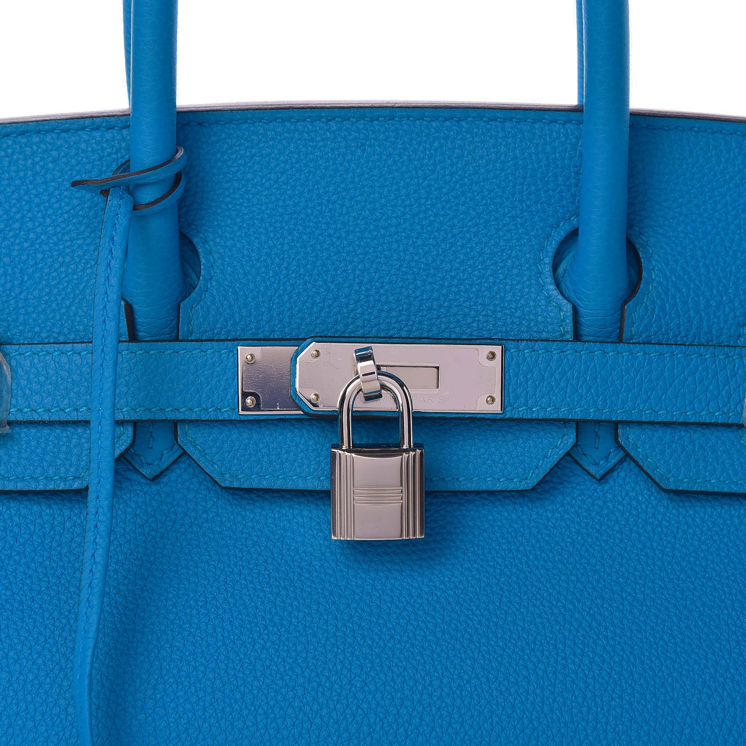 Hermes Togo Birkin 30 Bleu Zanzibar Malachite 8 of 15