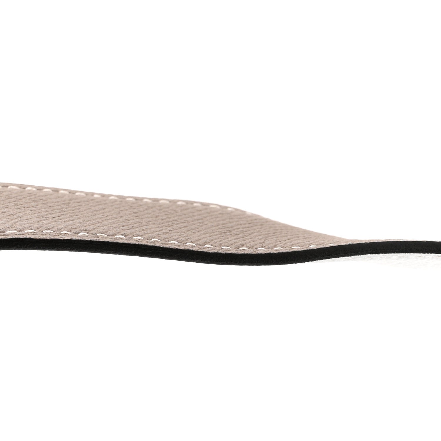 Hermes Epsom 32mm Belt Strap 95 38 Etoupe White 6 of 7