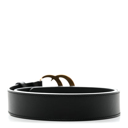 Gucci Calfskin Double G 30mm Belt 75 30 Black 2 of 6