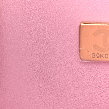 Chanel Caviar Quilted Jumbo Double Flap Pink 6 of 11