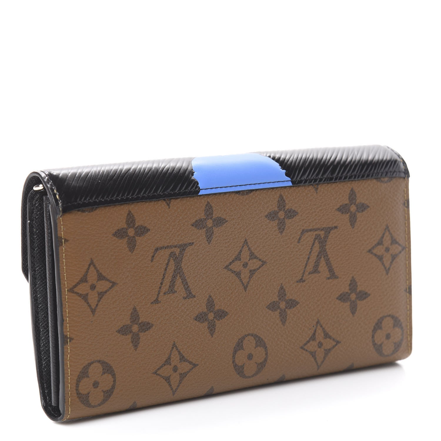 Louis Vuitton Reverse Monogram Kabuki Sarah Wallet 2 of 5
