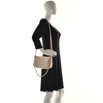 Louis Vuitton Empreinte Monogram Giant Multi Pochette Accessories Cream 4 of 12