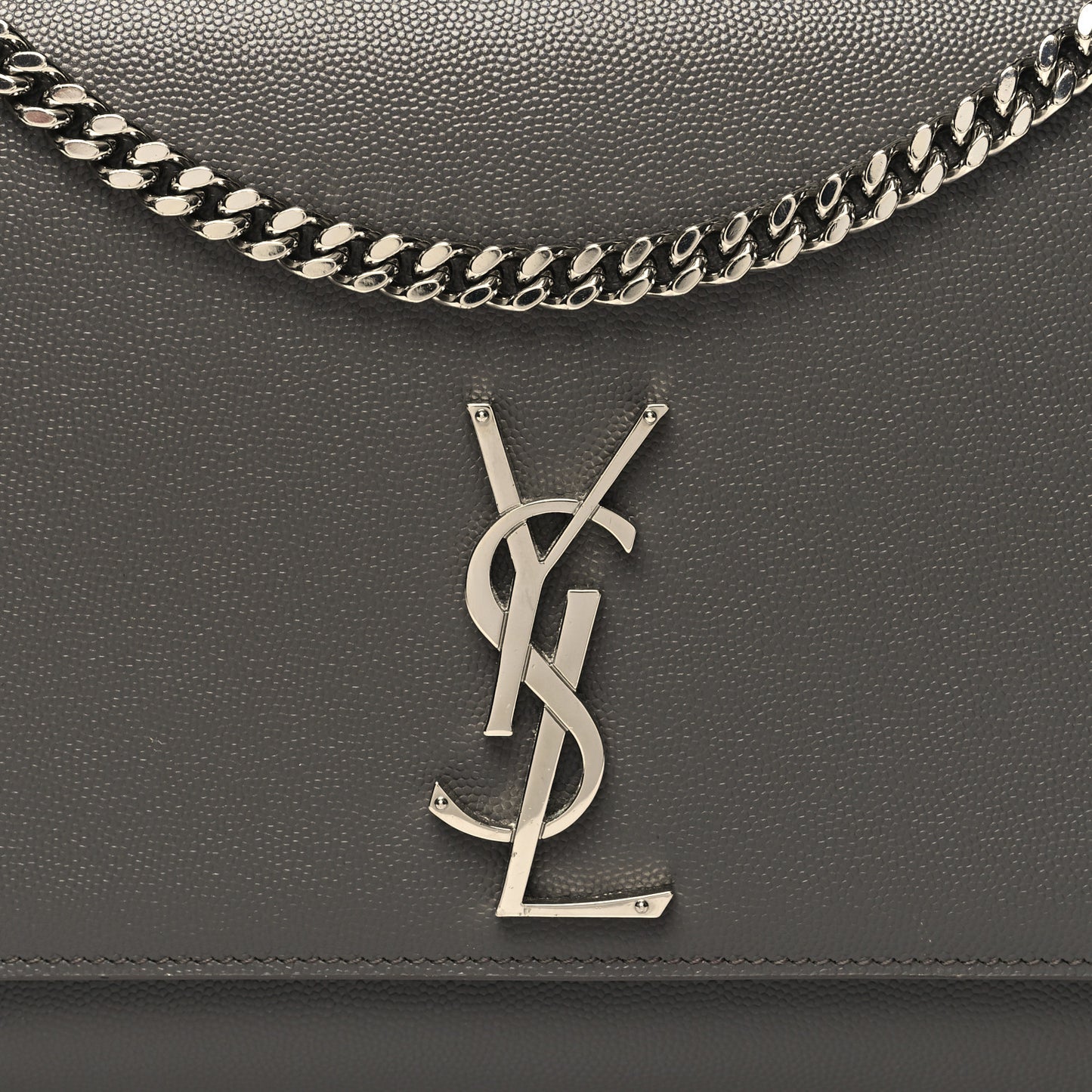 Grain De Poudre Large Classic Monogram Kate Satchel Earth