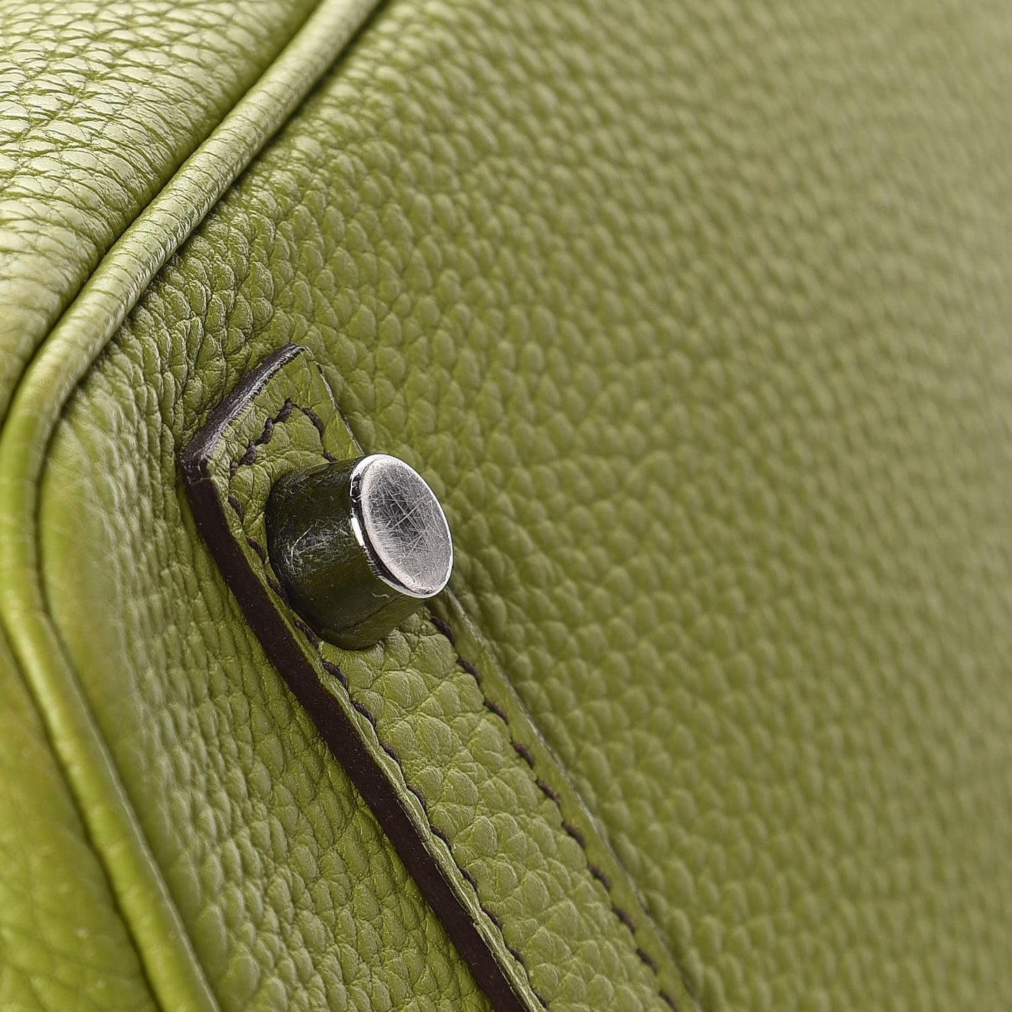 Togo Birkin 30 Vert Anis