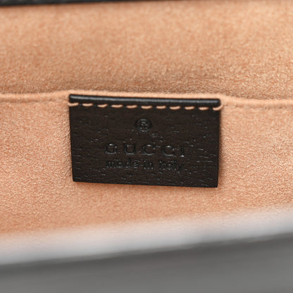 Gucci Calfskin GG Web Small Ophidia Chain Shoulder Bag Black 6 of 10