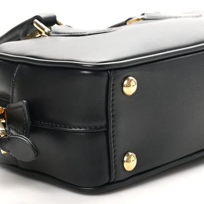 Miu Miu Calfskin Regular Arcadie Top Handle Bag Black 8 of 9
