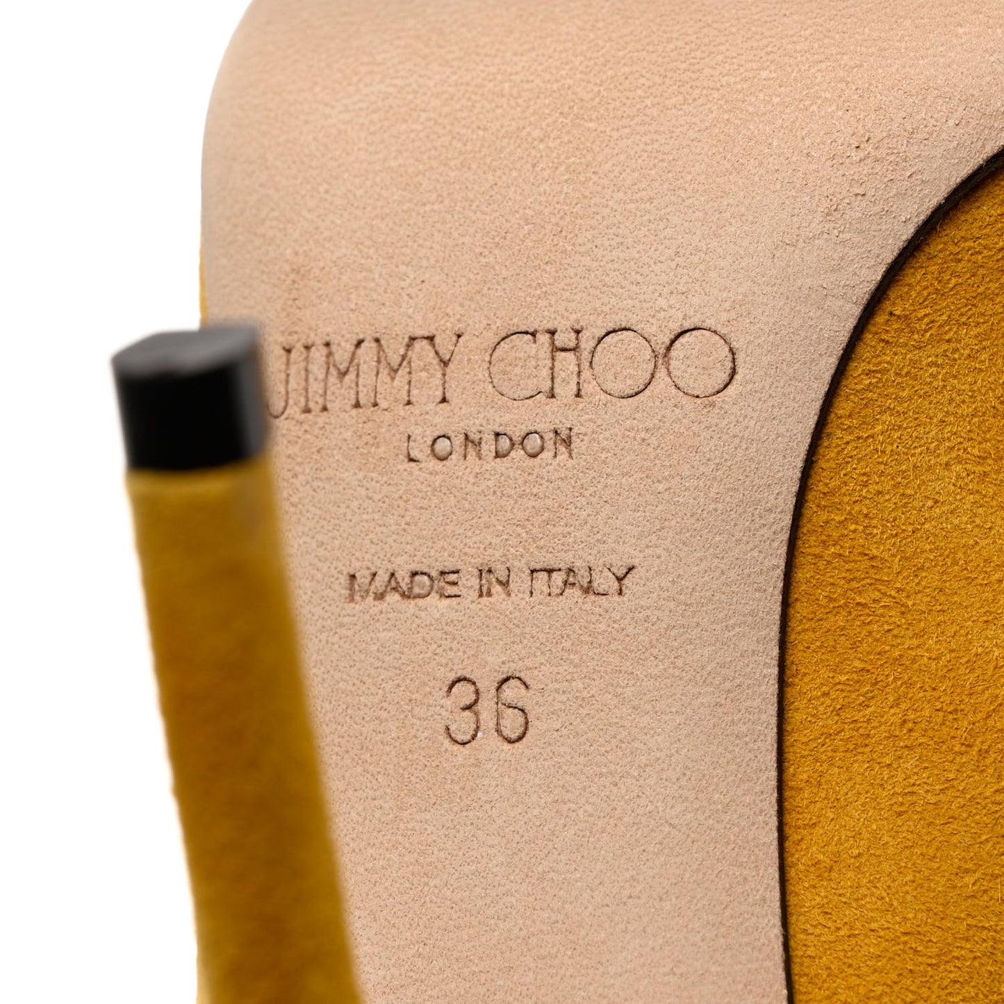 Suede Romy 85 Pumps 36 Yellow