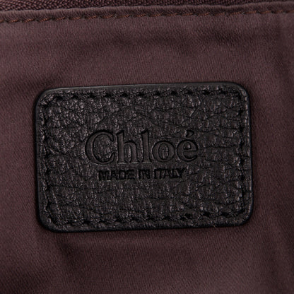 Chloe Grained Calfskin Brooke Satchel Black 6 of 8