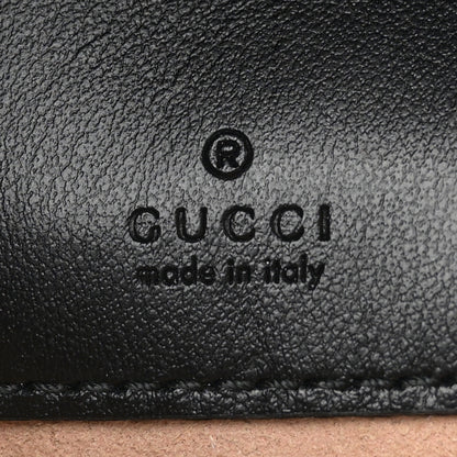 Gucci Calfskin Matelasse Mini GG Marmont 2.0 Bucket Bag Black 6 of 10