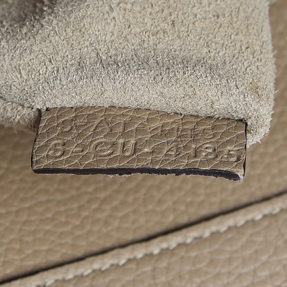 Celine Drummed Calfskin Micro Luggage Dune 10 of 12