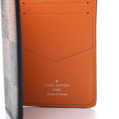 Louis Vuitton Damier Graphite Giant Pocket Organizer Orange 6 of 7