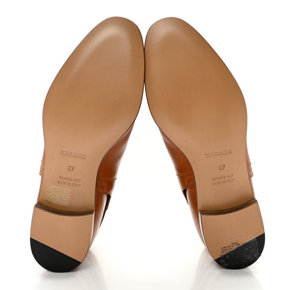 Hermes Calfskin Neo Low Boots 37 Natural 5 of 13