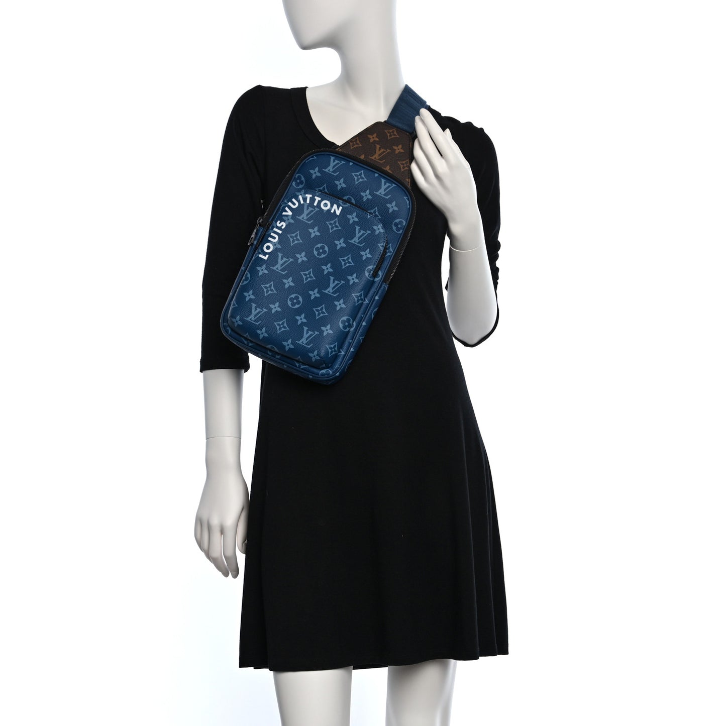 Monogram Avenue Sling Bag NM Atlantic Blue