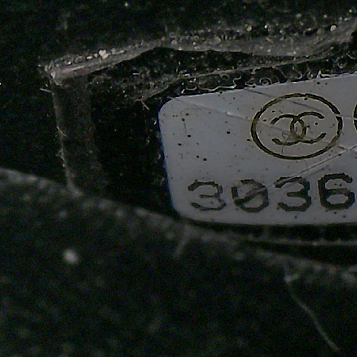 Lambskin Quilted Mini Rectangular Flap Black