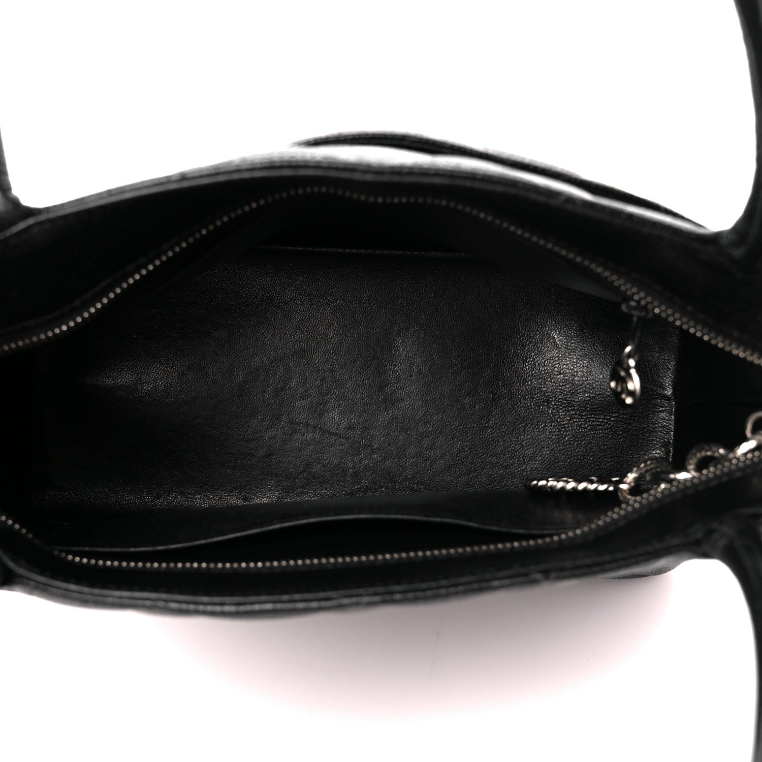 Chanel Caviar Quilted Medallion Tote Black 5 of 10