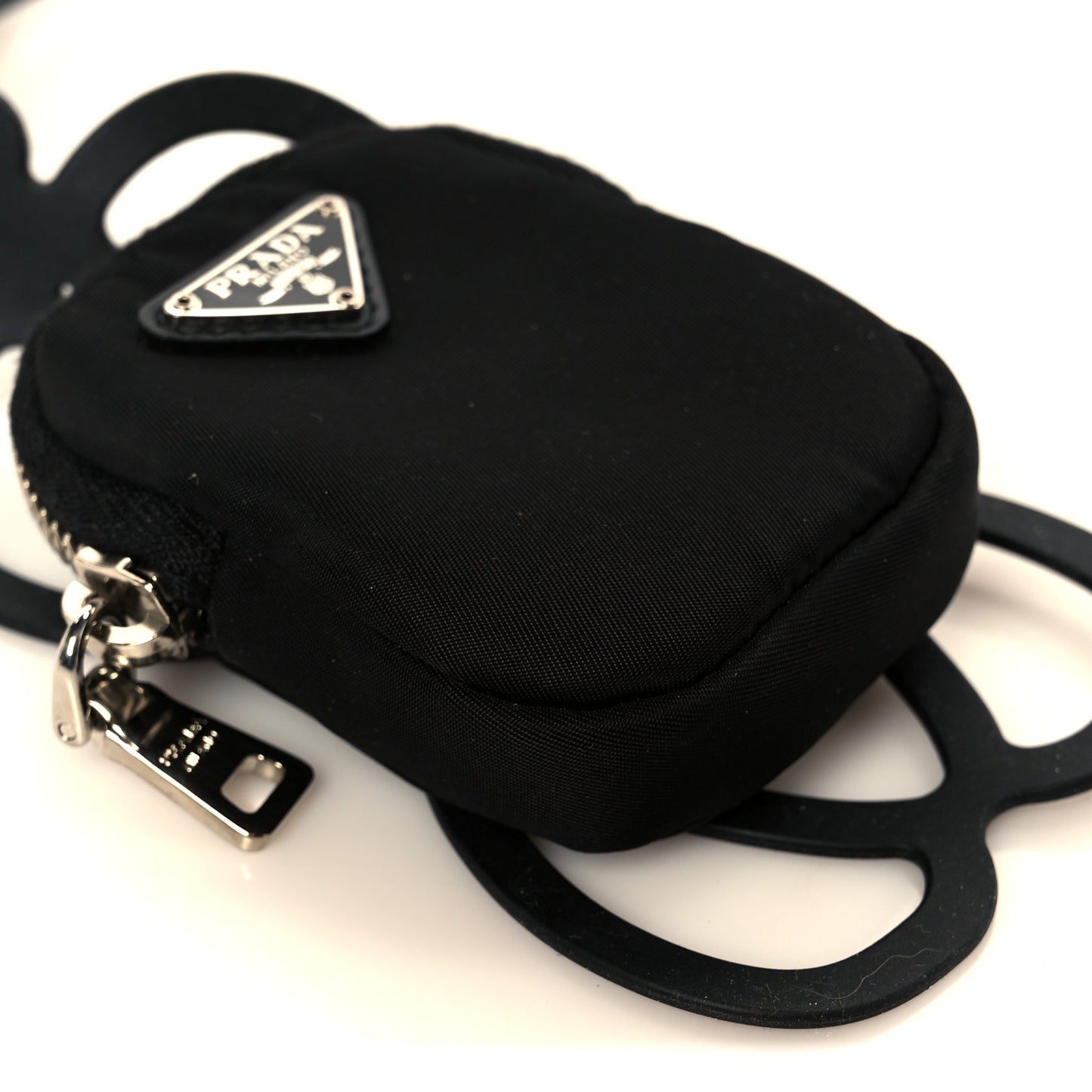 Tessuto Nylon Pocket Smartphone Case Black