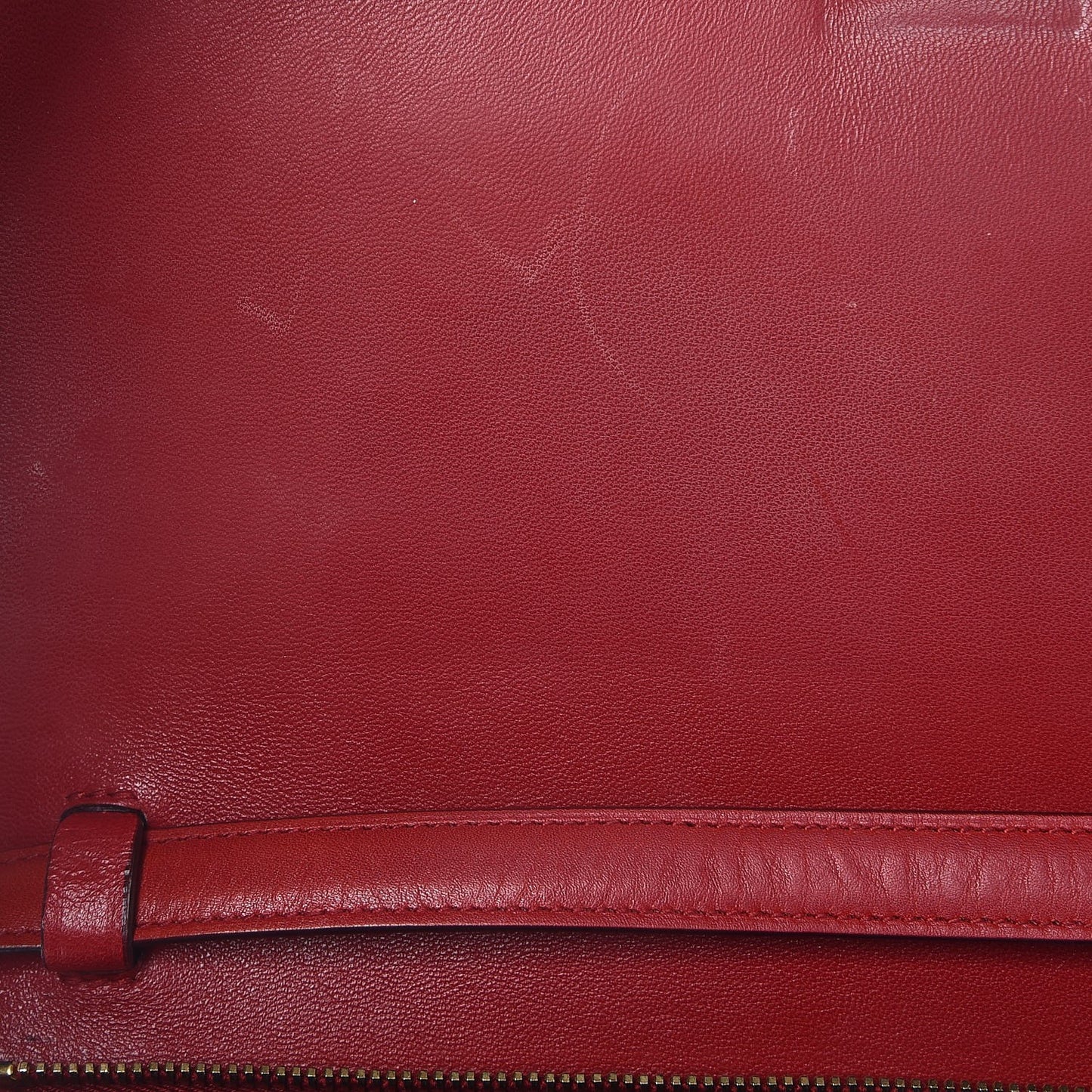 Smooth Calfskin Large Classic Box Flap Bag Red