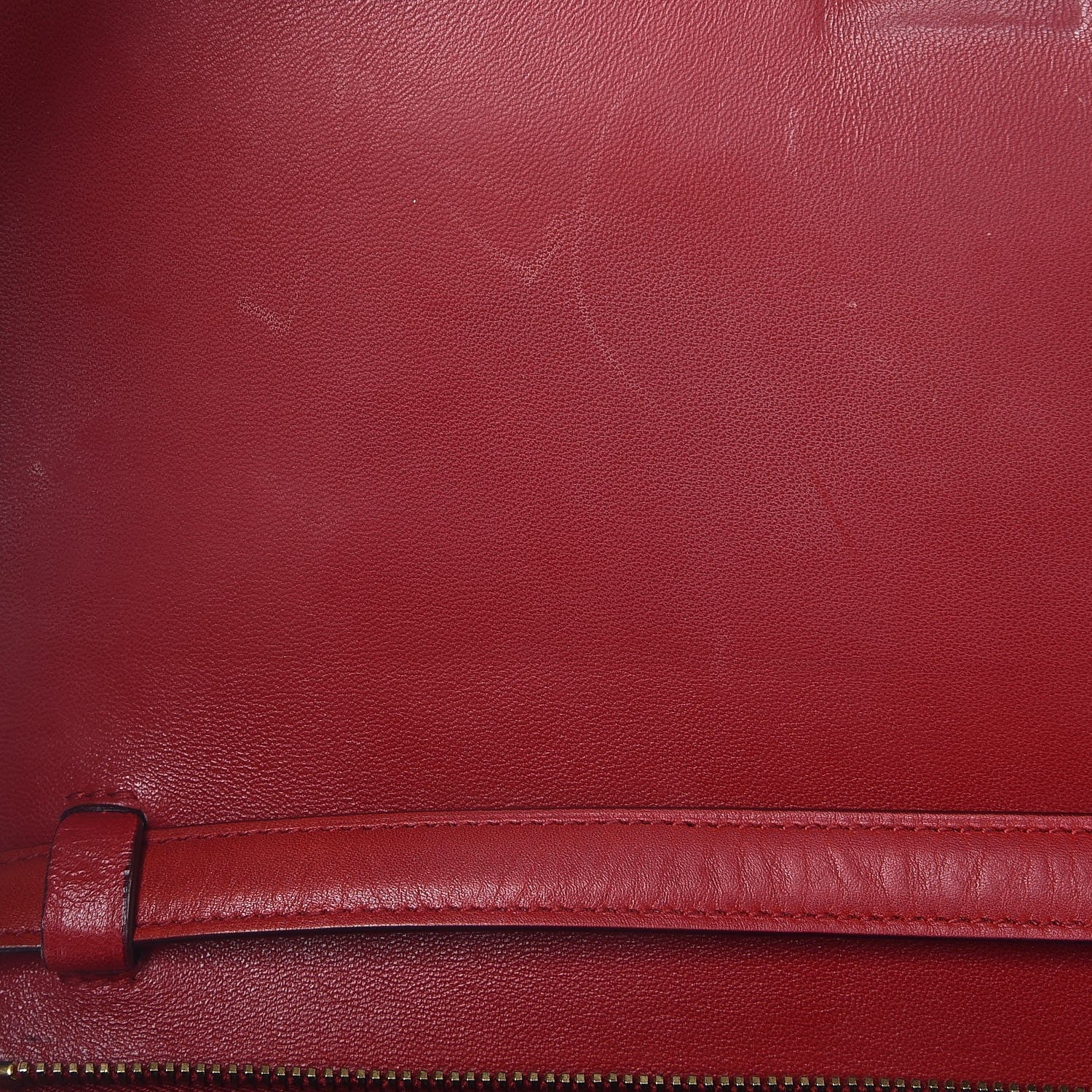 Celine Smooth Calfskin Large Classic Box Flap Bag Red 9 of 16
