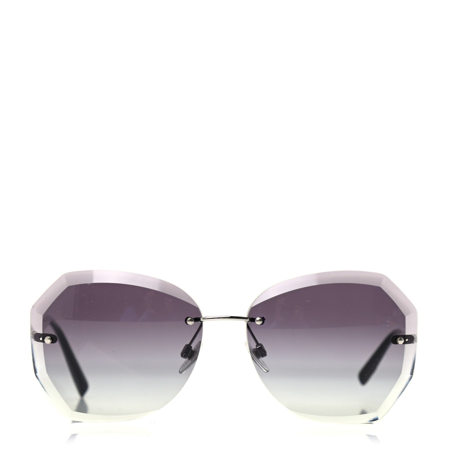 Chanel Metal Spring Round Sunglasses 4220 Silver 2 of 4