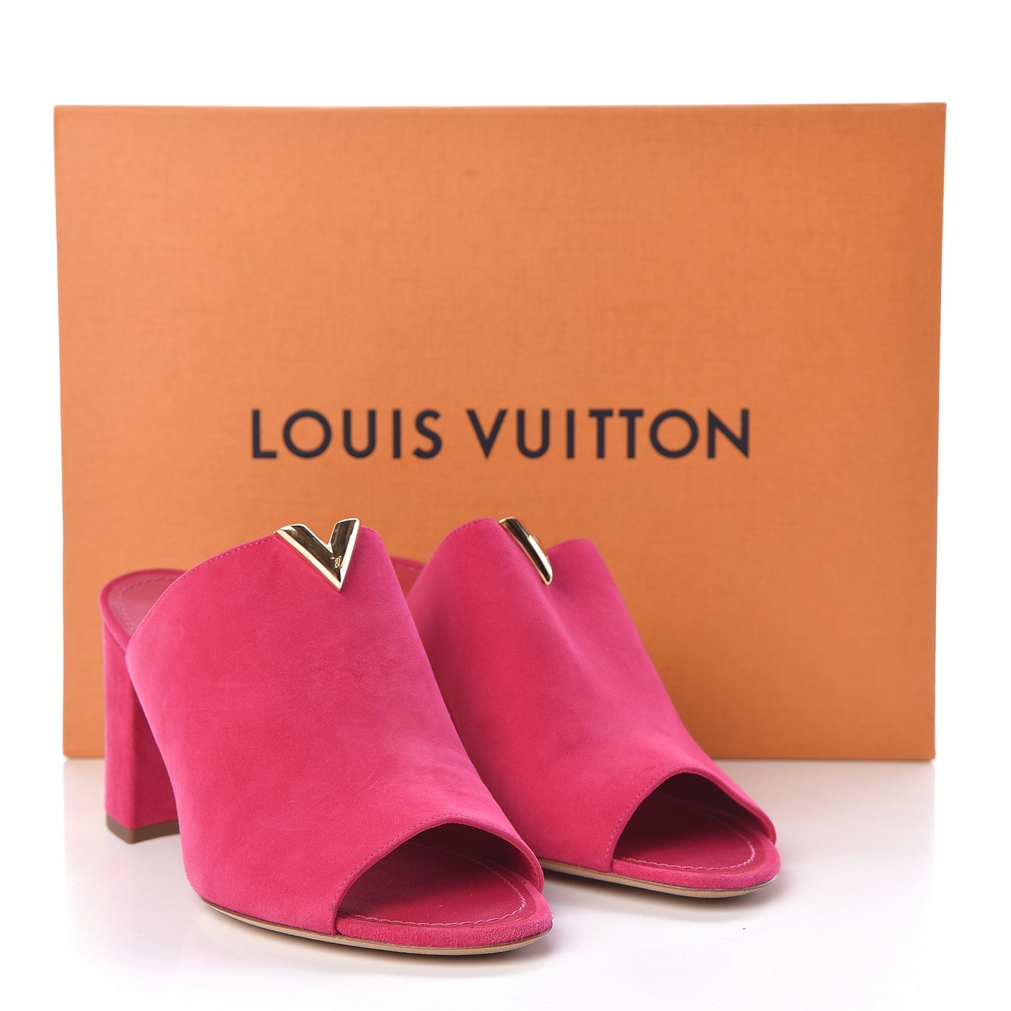 Suede Bahiana Mules 39 Fuchsia