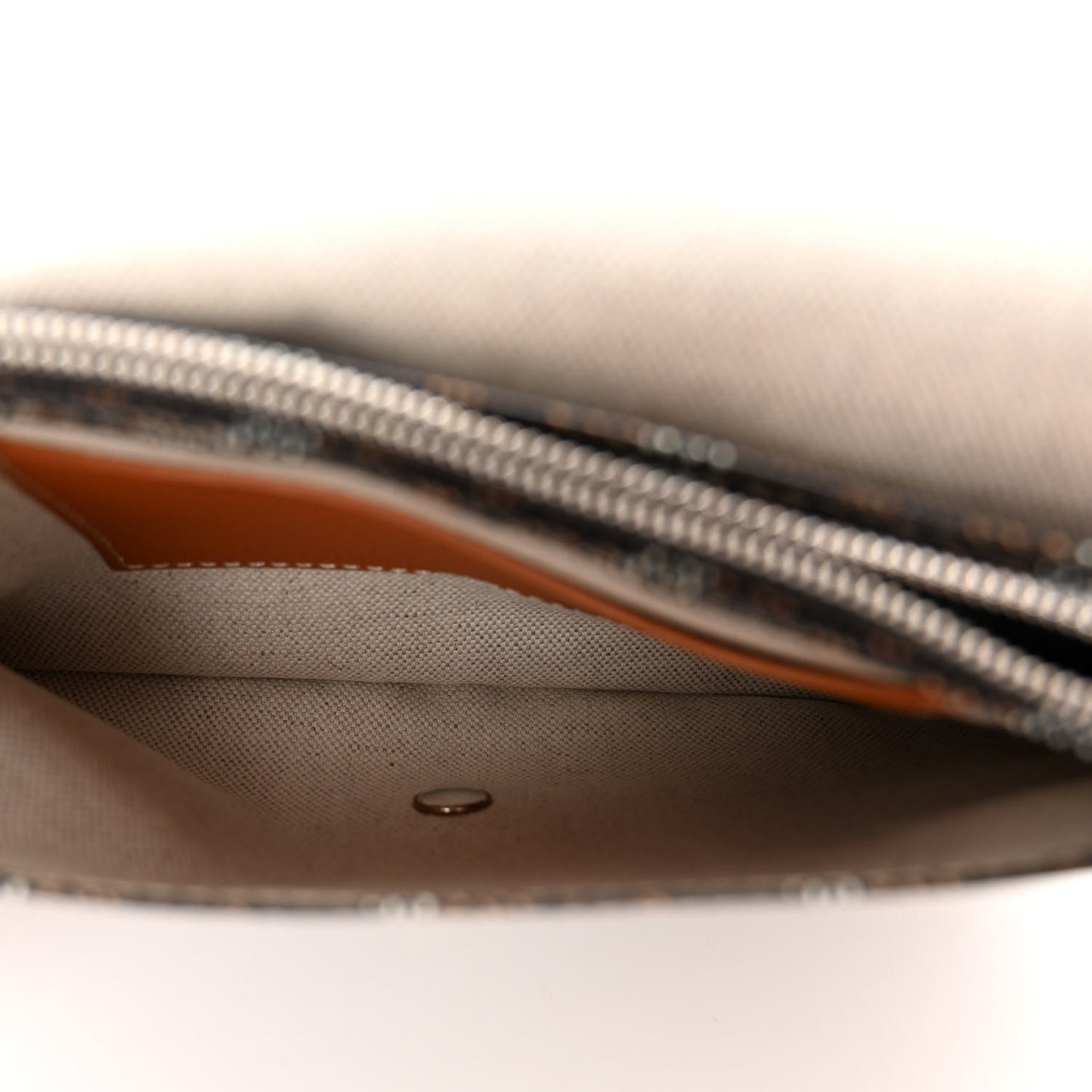 Goyardine Plumet Wallet Clutch Black Gold