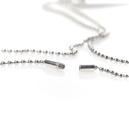 Gucci Sterling Silver Dog Tag Necklace 7 of 8