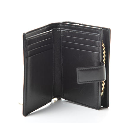 Christian Dior Lambskin Cannage Medium Lady Dior Eden Wallet Black 5 of 17