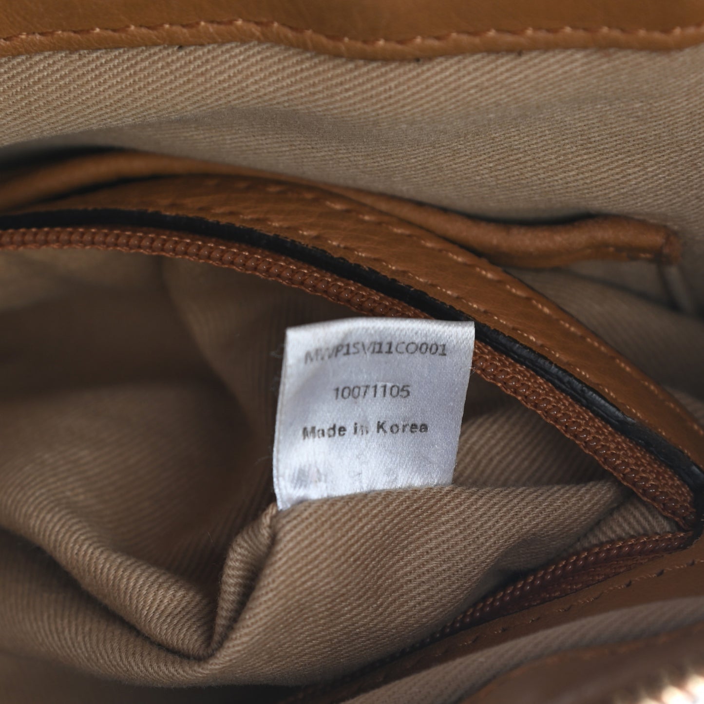 Visetos Essentials Shopper Tote Cognac
