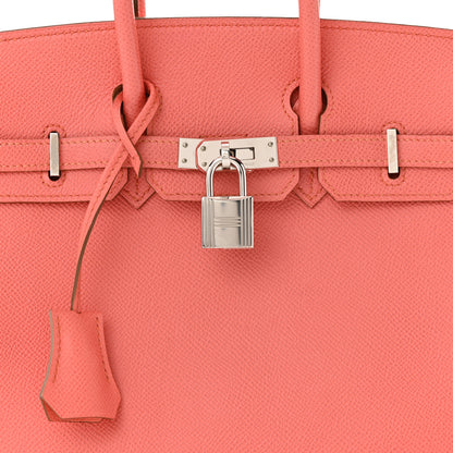 Hermes Epsom Birkin 25 Flamingo 8 of 11