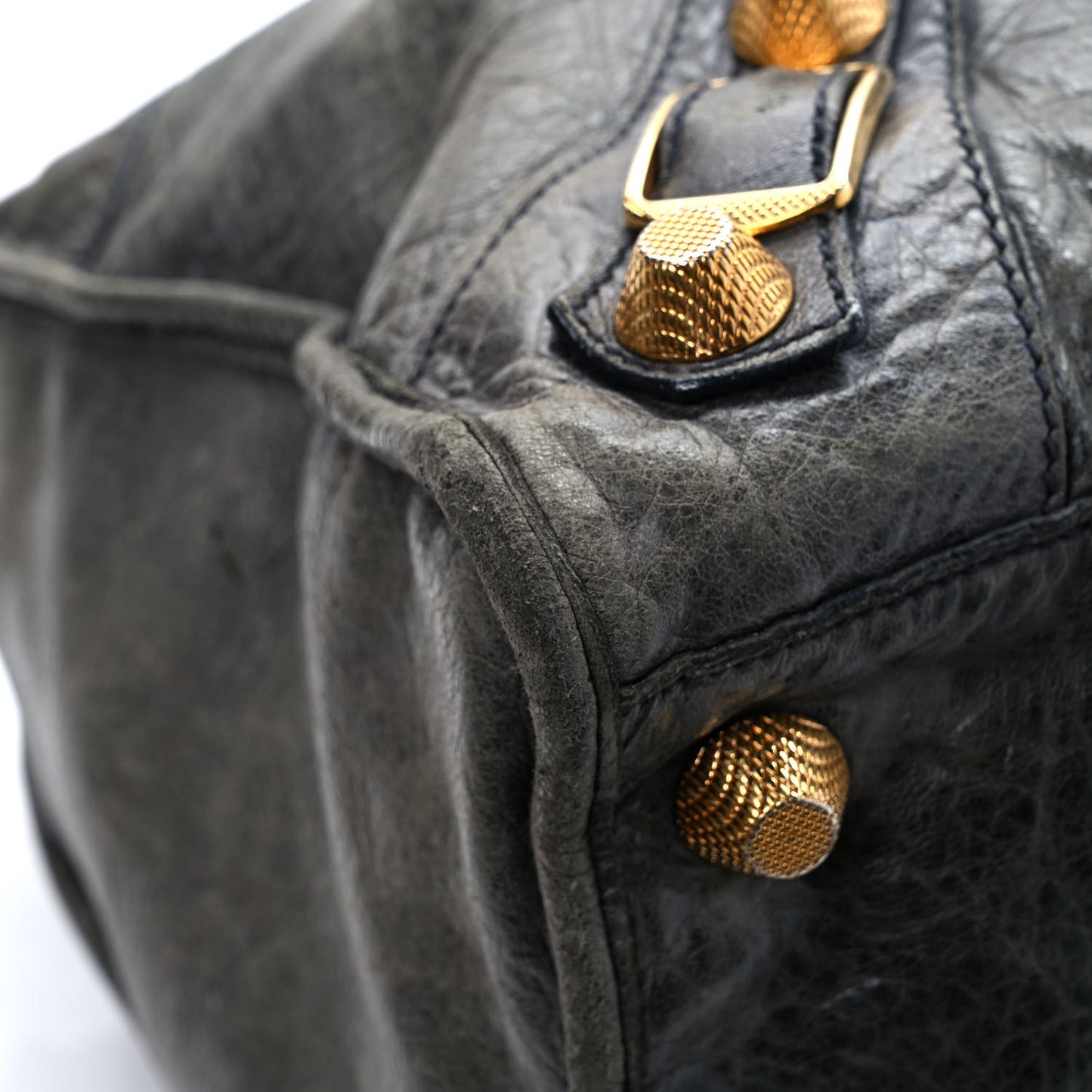 Agneau Giant 21 Gold Hardware Work Dark Night