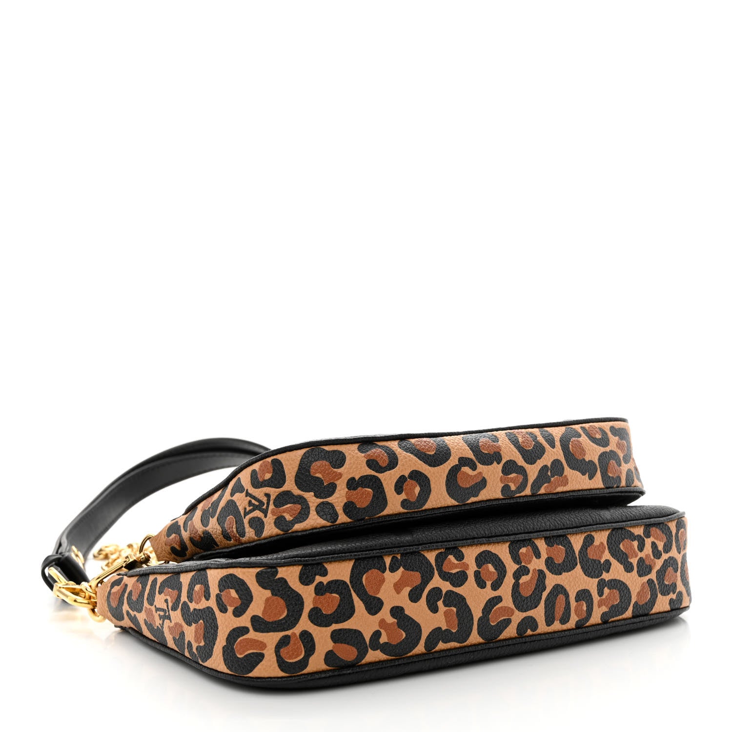 Louis Vuitton Empreinte Monogram Giant Wild At Heart Multi Pochette Accessories Black 4 of 10