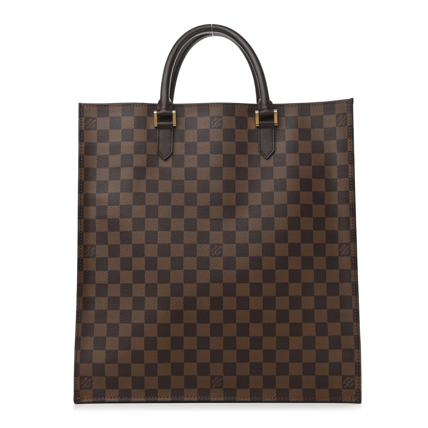Louis Vuitton Damier Ebene Sac Plat 1 of 10