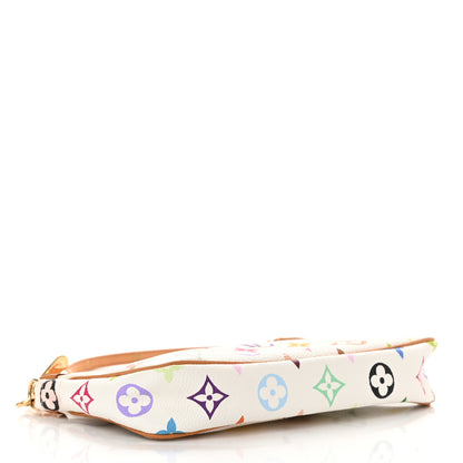 Louis Vuitton Monogram Multicolor Pochette Accessories White 4 of 12