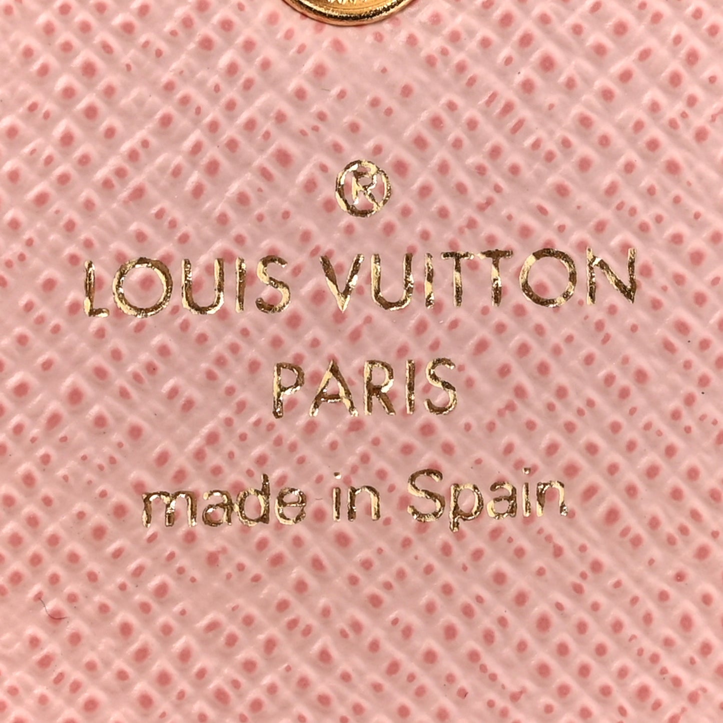Monogram Rosalie Coin Purse Rose Ballerine