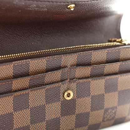 Louis Vuitton Damier Ebene Sarah Wallet 16 of 16