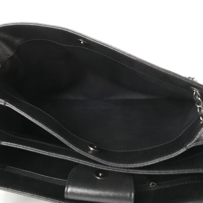 Chanel Iridescent Calfskin CC East West Shopping Tote Grey 5 of 12