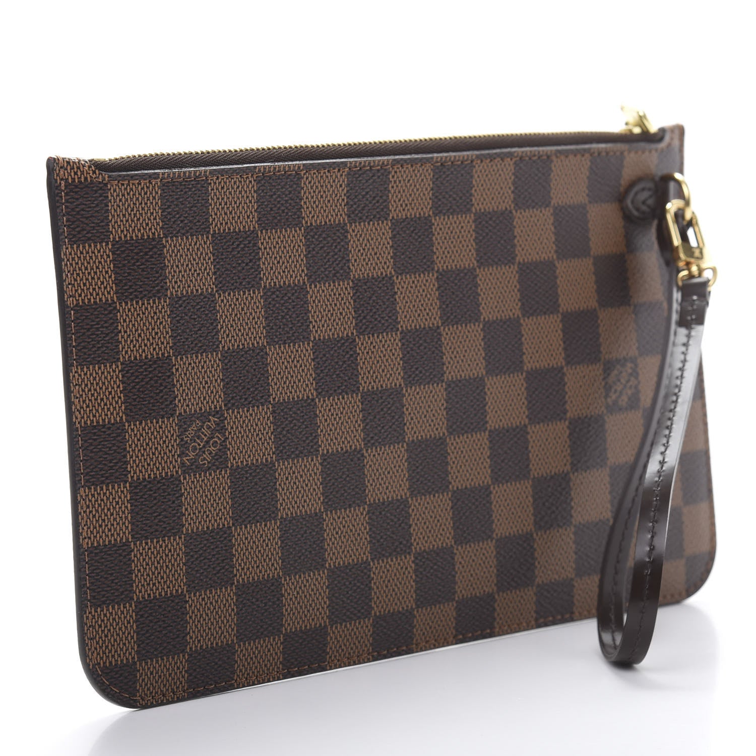 Louis Vuitton Damier Ebene Neverfull MM GM Pochette 3 of 8