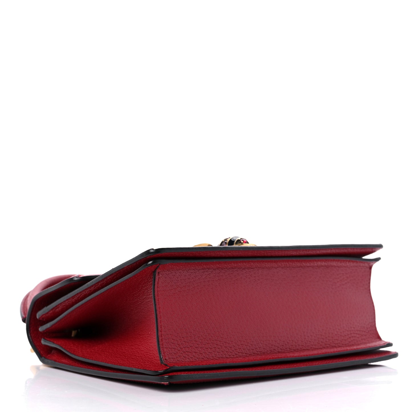 GG Supreme Monogram Small Queen Margaret Top Handle Bag Red