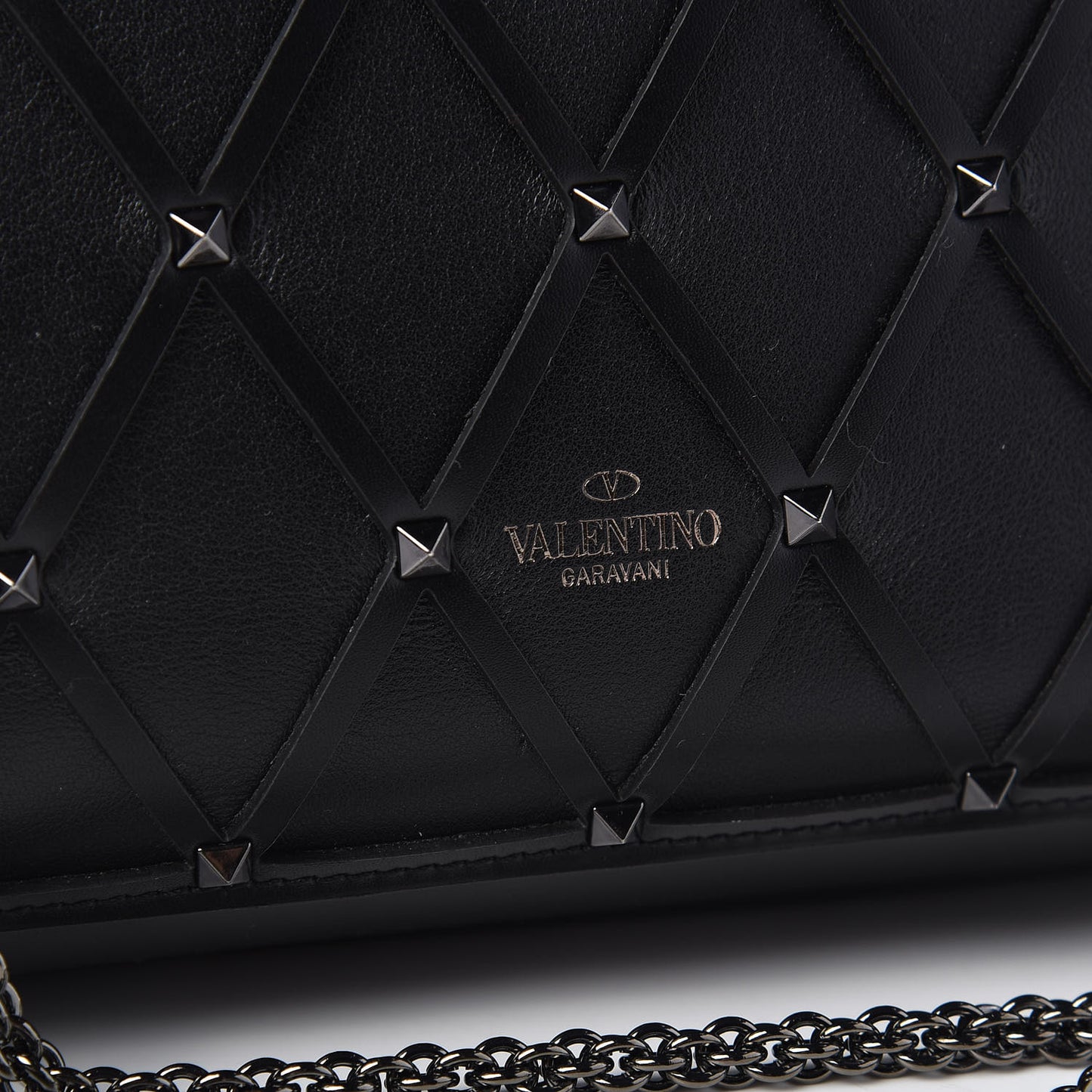 Smooth Calfskin Quilted Beehive Shoulder Bag Black