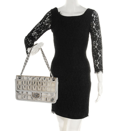Chanel Vinyl Ice Cube Large Flap Bag 2 of 7
