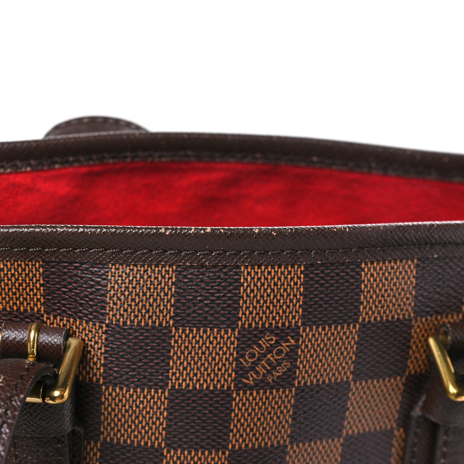 Louis Vuitton Damier Ebene Marais Bucket 23 9 of 10