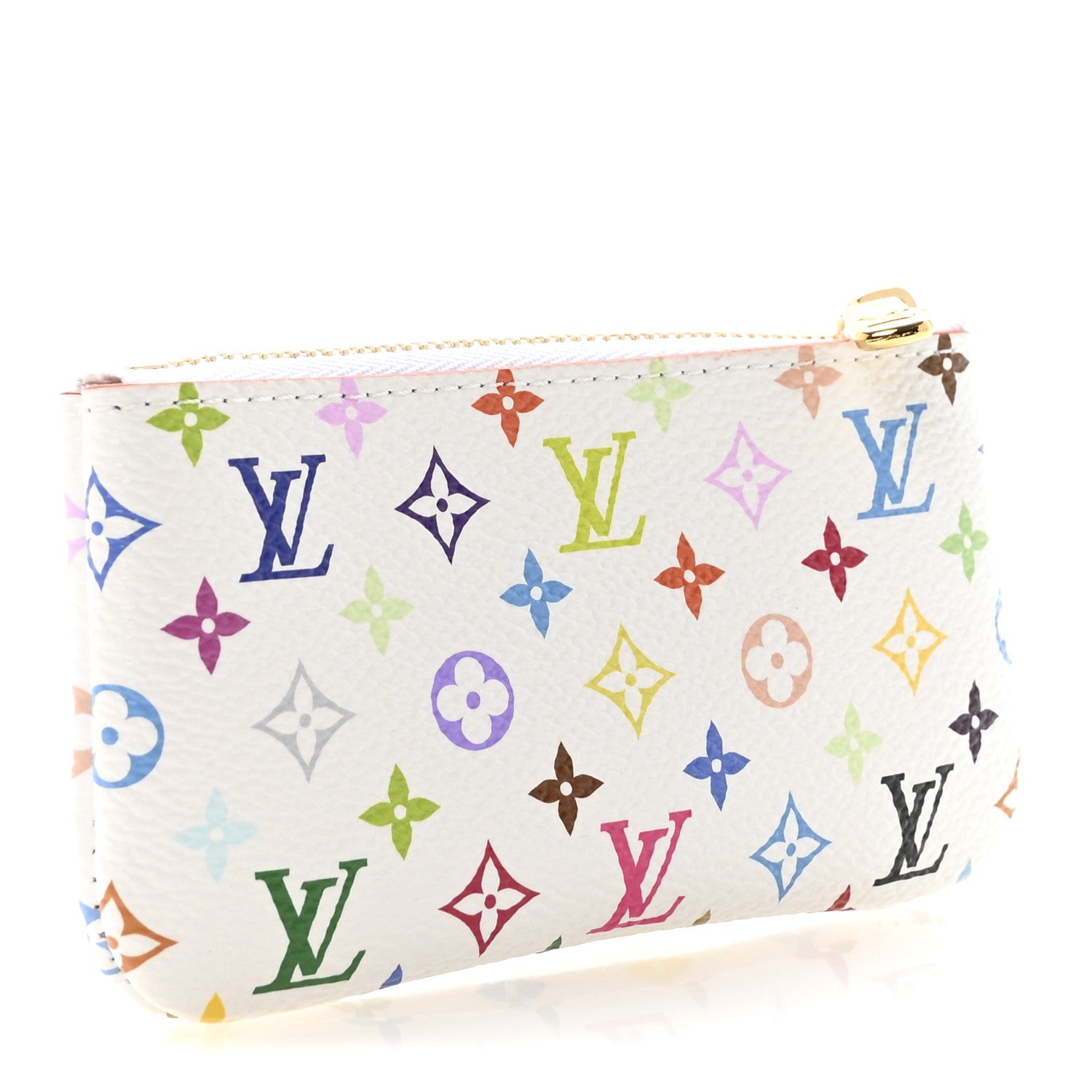 Louis Vuitton LV X TM Monogram Multicolor Key Pouch White 3 of 7